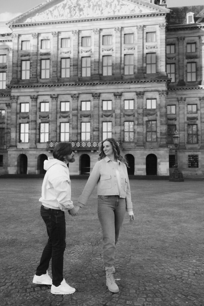 foto's maken op de Dam